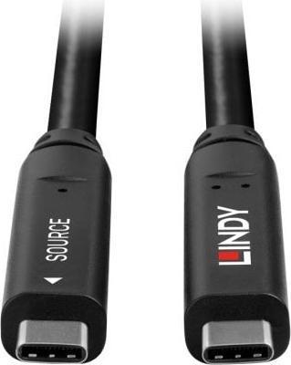 Produktbild Lindy USB 3.2 Gen 1 & DP 1.4 Typ C Hybrid Cable (10 m, USB 3.2 Gen 1)