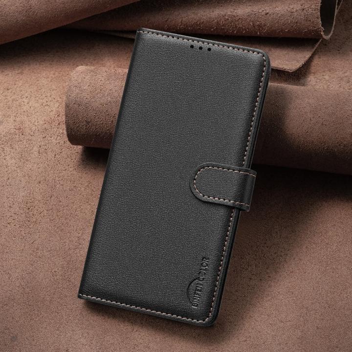 Produktbild Binfen Color Galaxy S25 Ultra - BINFEN Leder Etui Hülle mit RFID Blocker (Samsung Galaxy S25 Ultra)
