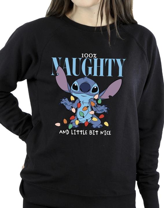 Produktbild Disney Lilo & Stitch Naughty & Nice Sweatshirt (L)