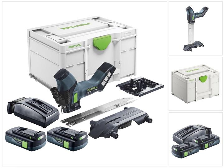 Produktbild Festool ISC 240 EB-Basic Akku Dämmstoffsäge 18 V 240 mm + 2x Akku 3,0 Ah + Ladegerät + Systainer