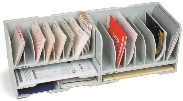 Produktbild Inkiess Belegefach-System 2xBF1/BF2/BF7/BF8 lichtgrau