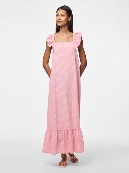 Actual product image Pieces PCAPIA Midi Kleid aus Leinengemisch (L)