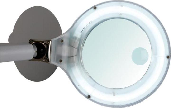 Velleman Schreibtischlampe Mit Lupe 3 + 12 Dioptrien - 12W - Weiss