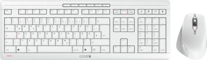 Actual product image CHERRY Desktop STREAM COMFORT Wireless (DE) white (DE, Wireless)