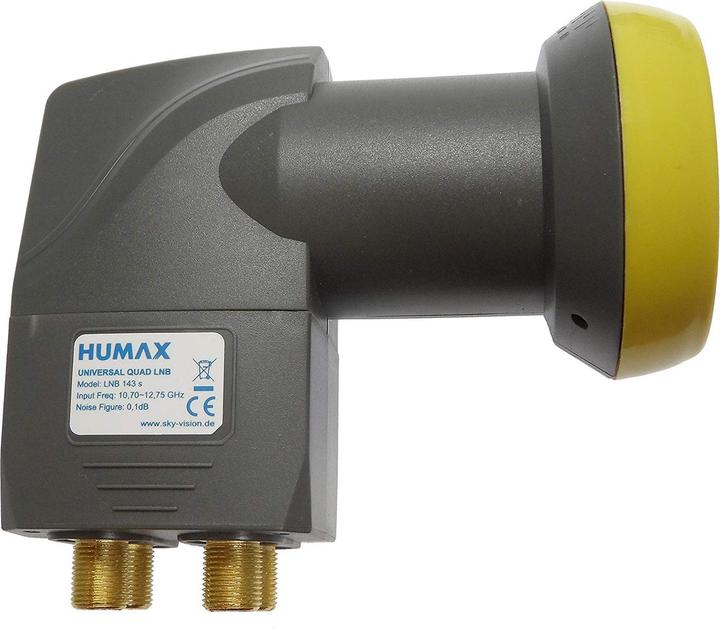 Humax LNB 182s - F - 4 cm - 60 mm - 135 mm - 115 mm - 470 g (Polpo LNB, 40mm)