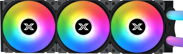 Actual product image Xigmatek Kit Watercooling Neon Aqua RGB - 360mm (Noir)