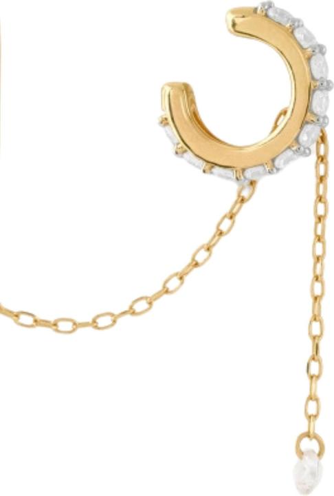 Produktbild Guess 17MM NUANCE PAVE&PEND EARCUFF Ohrringe (Sterling Silber)