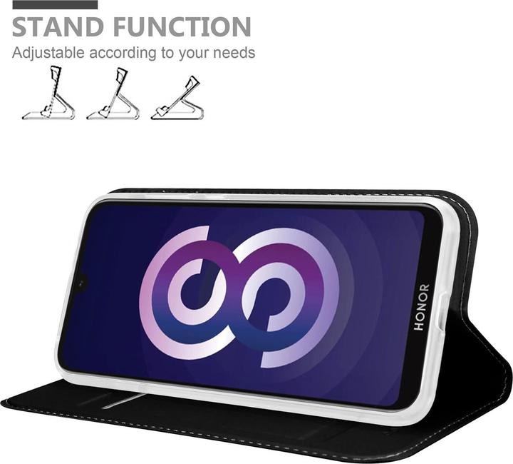 Actual product image Cadorabo Book Classy Style Cover (Huawei Y5 (2019), Honor 8s)