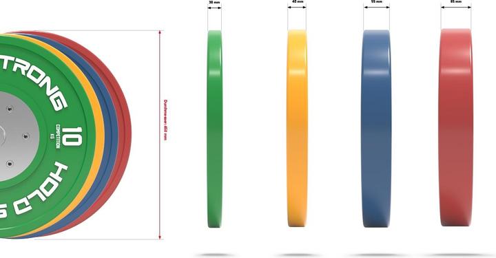 Actual product image Hold Strong Competition Plates (1 x 10 kg)