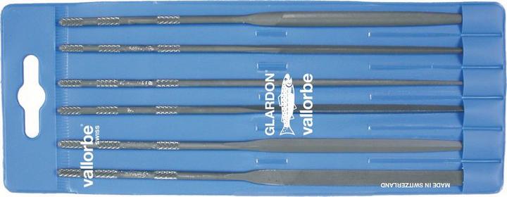 Image du produit Vallorbe Assortiment de limes aiguilles 6 pièces (Coupe 2, 180 mm)