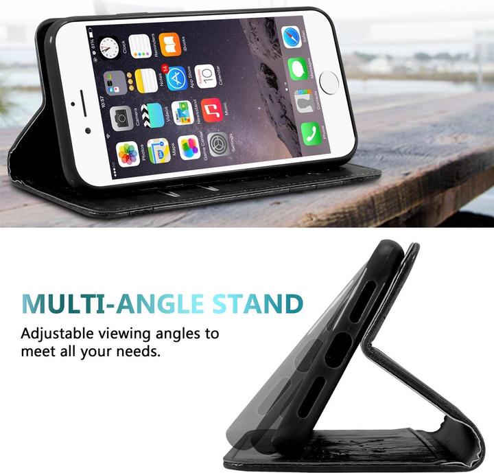 Actual product image Cadorabo Book cover with ornaments (Apple iPhone 6 Plus)