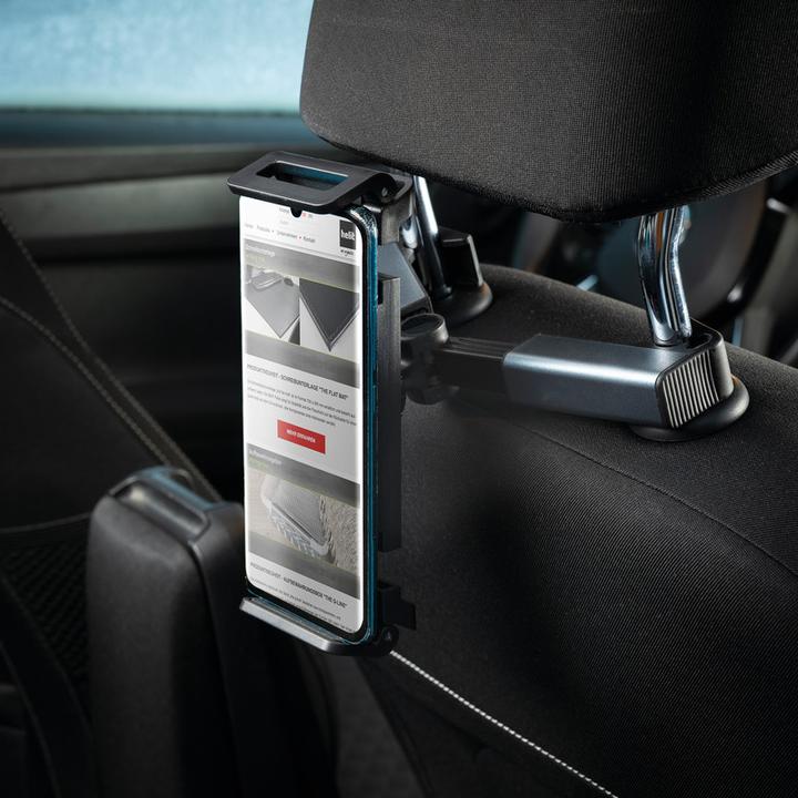 Actual product image Helit Car tablet PC rear seat mount the car mount black, compatible with 6.45 cm (4.7)