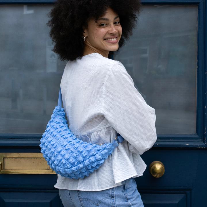 Actual product image Kind Bag Cross Body Bag Blue