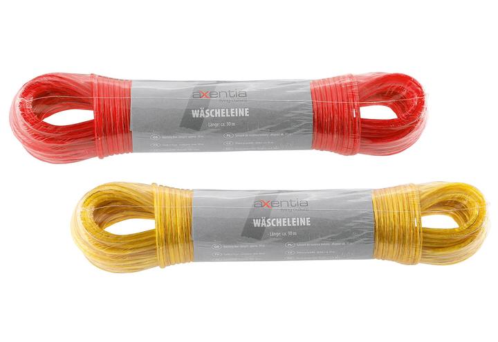 Image du produit Axentia Wäscheleine Kst./Draht ca. 30m