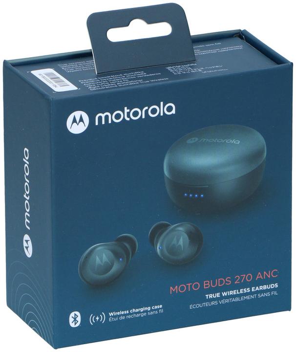 Image du produit Motorola Moto Buds 270 ANC Écouteurs sans fil noir (ANC, 18 h, Sans fil)