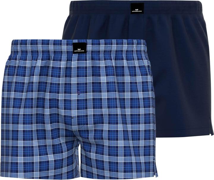Produktbild Götzburg Web-Boxershorts Casual Locker sitzend (L, 2er Pack)
