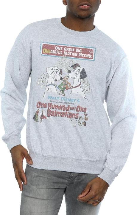 Immagine prodotto Disney 101 Dalmatians Retro Poster Felpa Uomo (L)