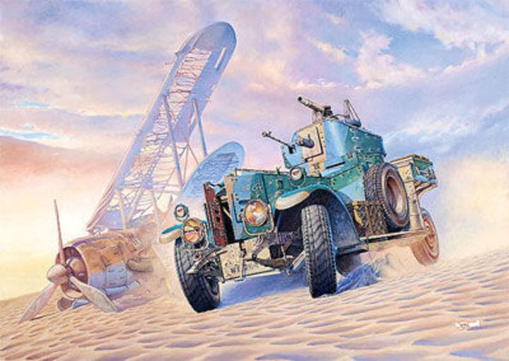 Actual product image Roden British Armoured Car (Pattern1920 Modifi