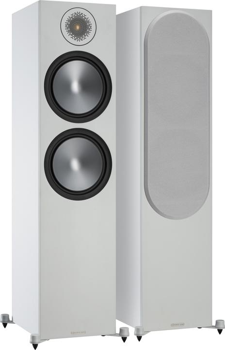 Produktbild Monitor Audio Standlautsprecher Paar Bronze 500 Weiss (1 Paar, 200 W)