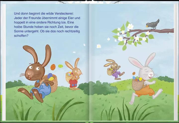Actual product image Die Hasenbande rettet Ostern (German, Jutta Wetzel, 2023)