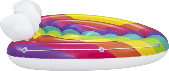 Actual product image Bestway Rainbow Dreams™ 2-Person Inflatable Pool Island 1.75 m x 1.63 m