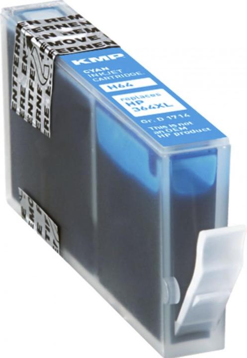 Actual product image KMP H64 Ink cartridge comp. w. HP CB 323 EE No. 364 XL (C)