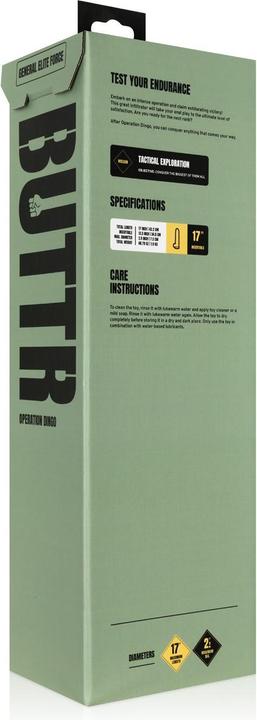 Actual product image Buttr Operation Dingo Huge Dildo
