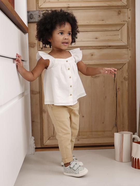 Image du produit Vertbaudet Festliche Baby Bluse aus Baumwoll-Voile (98)