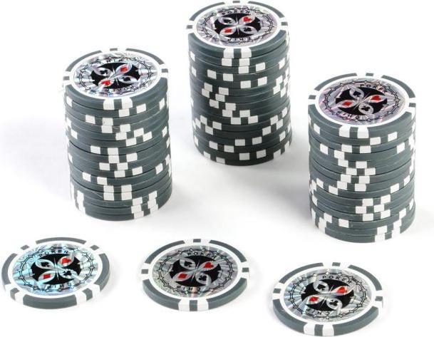 Immagine prodotto Ultimate Poker Chips 25 pezzi con valore 1 (chip laser)