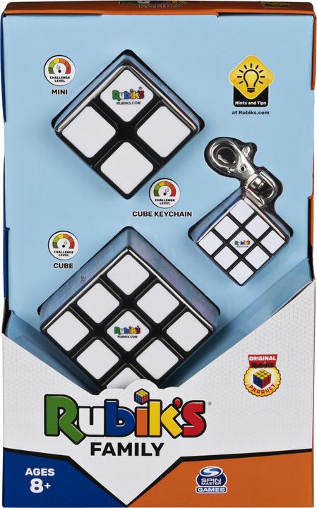 Actual product image Rubik's Family Pack Cubes (6063033) (3 x 3, 2 x 2)