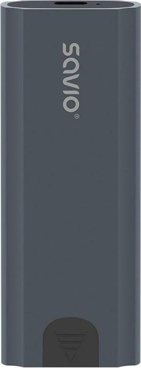 Savio M.2 SSD NVMe enclosure per unità esterne USB-C 3.1 AK-67 grigio (M.2 2230, M.2 2280, M.2 2242, M.2 2260)