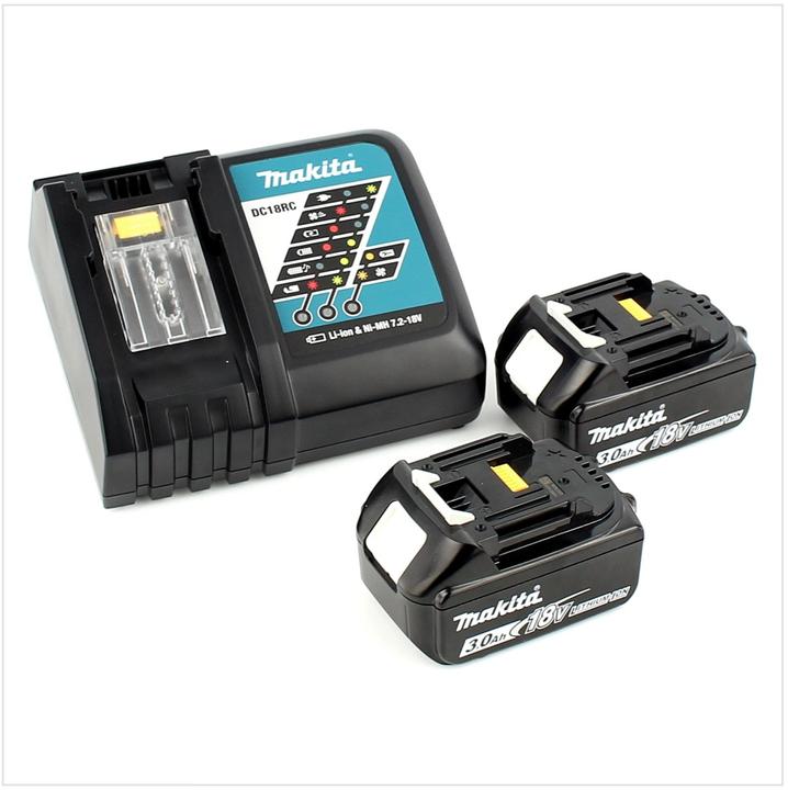 Actual product image Makita DTW 1001 RFJ Battery Impact Wrench 18V 3/4" 1050Nm Brushless + 2x Battery 3.0Ah + Charger + Mak (Rechargeable battery operated)
