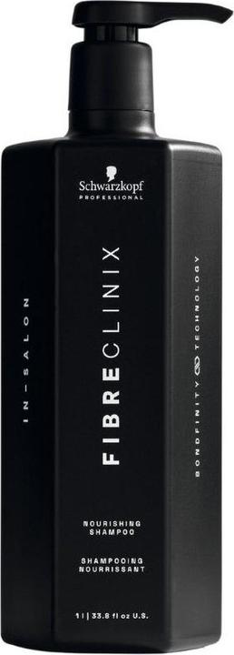 Actual product image Schwarzkopf Fibre Clinix - Nourishing Shampoo (1000 ml, Liquid shampoo)