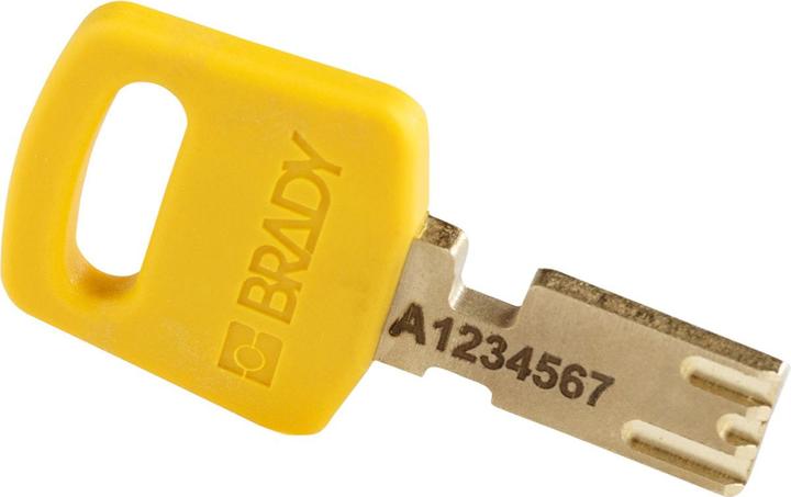 Produktbild Brady SafeKey Compact Lockout-Vorhängeschlösser aus Nylon