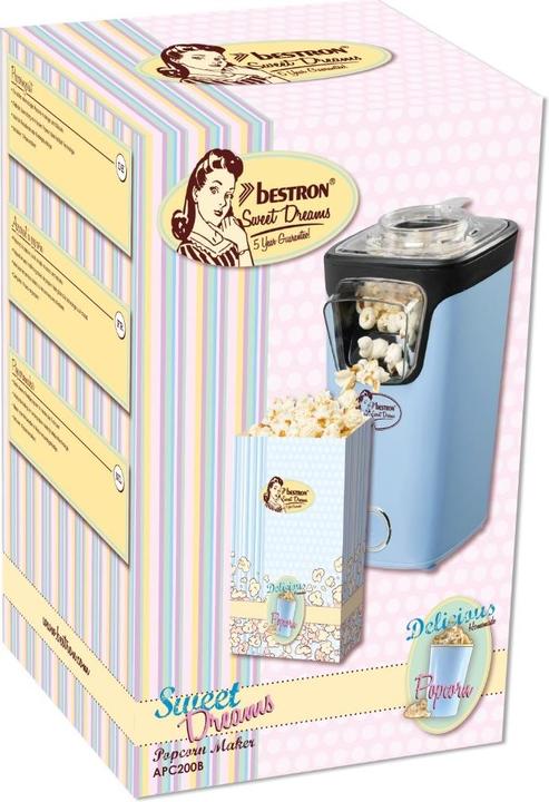 Produktbild Bestron Popcorn Maker, Blau
