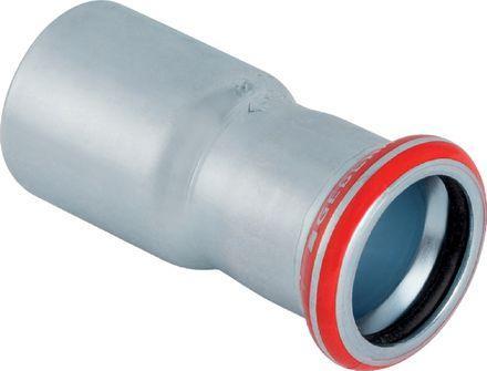 Geberit Mapress carbon steel reducer with insertion terminal 42 x 18 mm (22315) (Press connection)