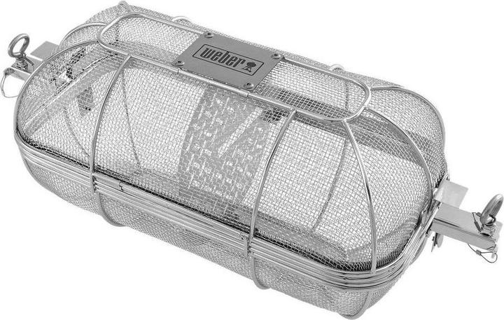 Actual product image Weber Crafted rotating spit basket