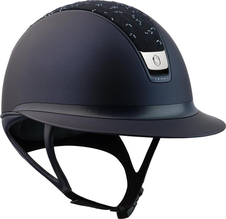 Immagine prodotto Samshield casco da equitazione custom miss shadowmatt crystal leaf 5 swarovski (M)