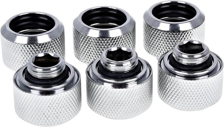 Actual product image Alphacool 16mm icicle G1/4 six pack