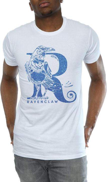 Actual product image Mens Ravenclaw Glitter T-Shirt (L)