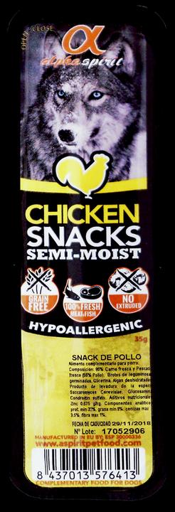 Alpha Spirit Chicken snack (1 pcs., 35 g)