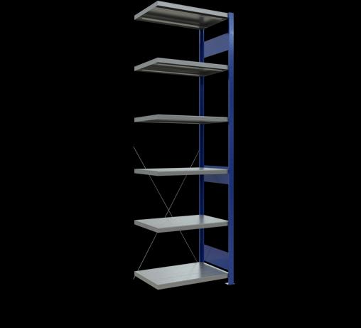 Actual product image Schulte Lagertechnik MULTIplus250 boltless bay system with cross brace