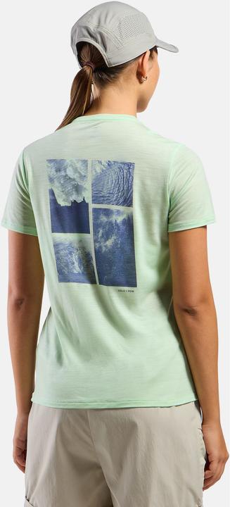 Image du produit Odlo Women's X Pow Merino Tencel T-Shirt Crew Neck S/S (XL)