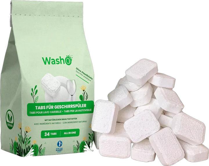 Produktbild Washo Geschirrspültabs (Tabs, 34 Waschgänge)