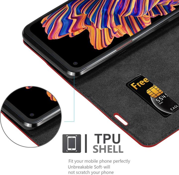Actual product image Cadorabo Book Invis. Magnet sleeve (Samsung Galaxy Xcover Pro)