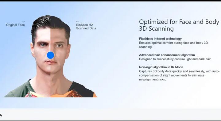 Image du produit Shining 3D Einscan H2 + Solid Edge Scanner