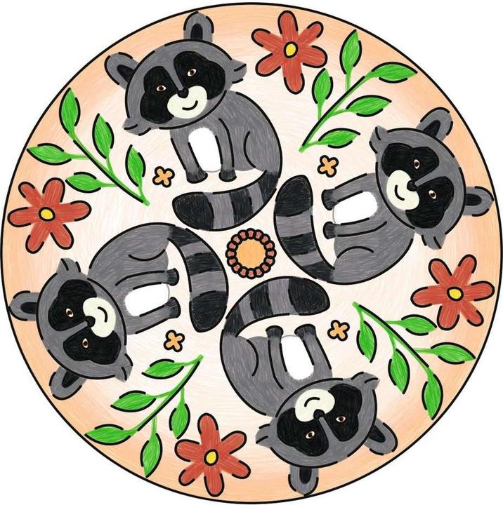 Actual product image Ravensburger Mini Mandala Designer Cute Animals