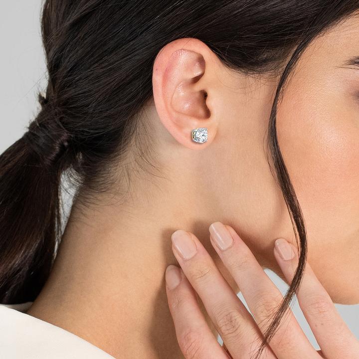 Immagine prodotto Trilani Orecchini a perno Segno dell'Infinito Zirconia - 33996 (Argento)