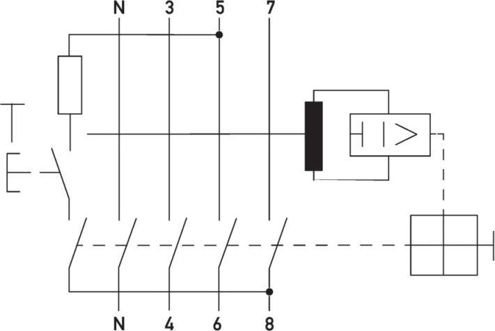 Produktbild Doepke GmbH Fi-Schutzschalter A 4p 440V 63A 0.5A 4TE REG DIN-Schiene 10kA 0 (DFS4063-4/0,50-A)