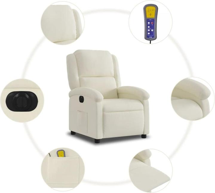 Produktbild VidaXL Massagesessel Elektrisch Samt